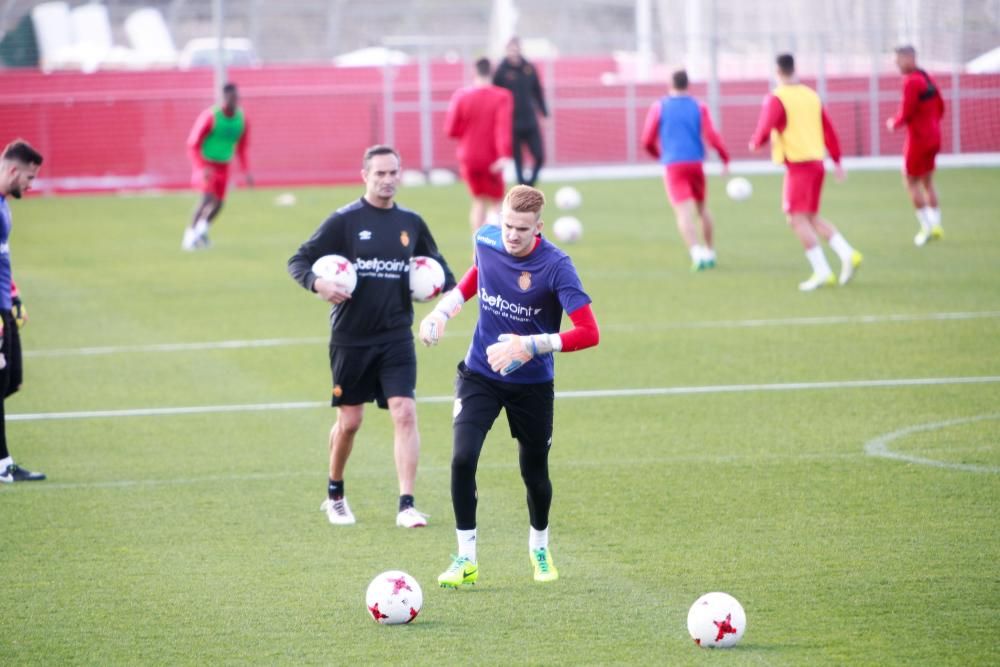 Primera sesión de 2018 del Real Mallorca