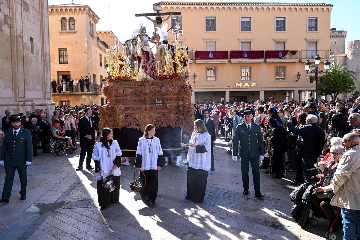 Así salen las procesiones en Elche este Martes Santo Así salen las procesiones en Elche este Martes Santo