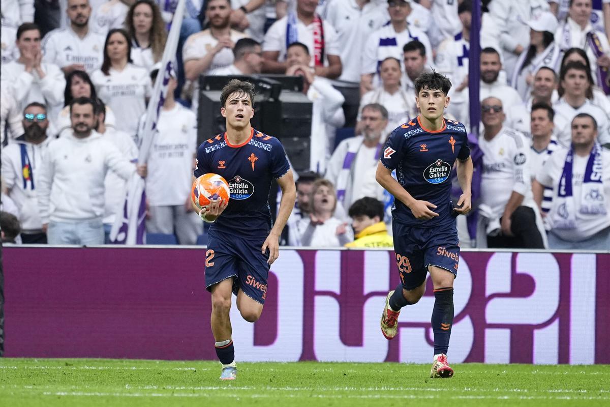 El Celta estuvo cerca de remontar el partido contra el Real Madrid.