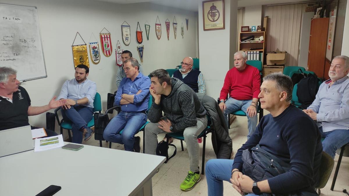 Reunión de Zamora Sí con la Federación de Fútbol y clubes