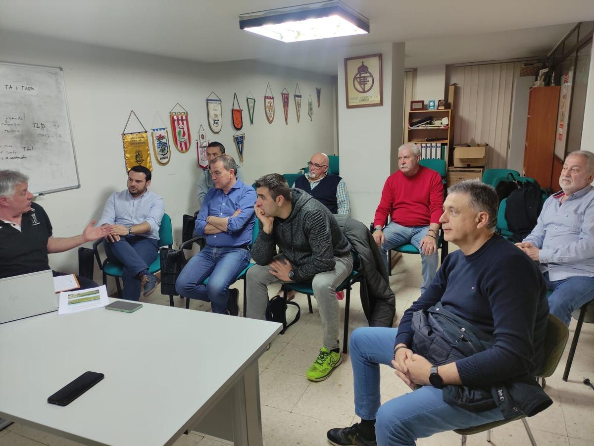 Reunión de Zamora Sí con la Federación de Fútbol y clubes