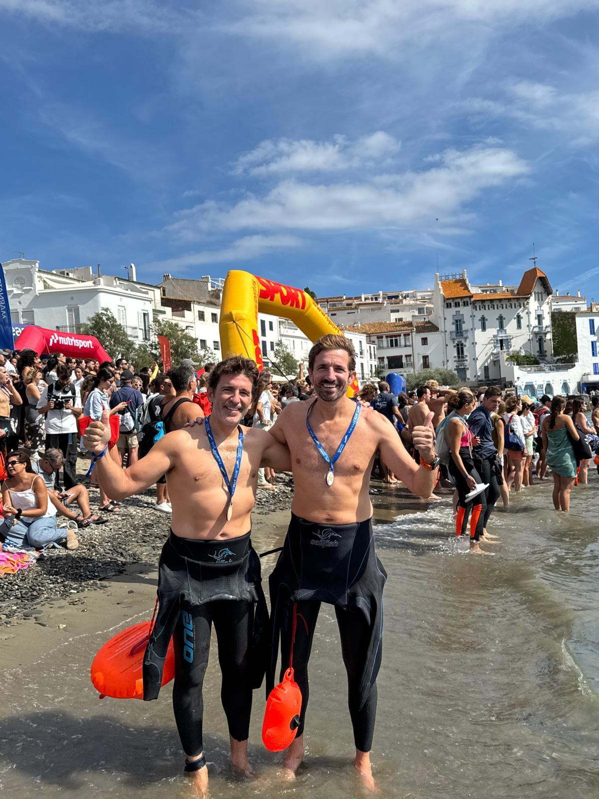 Sergi Guillot participó en la prueba de Cadaqués