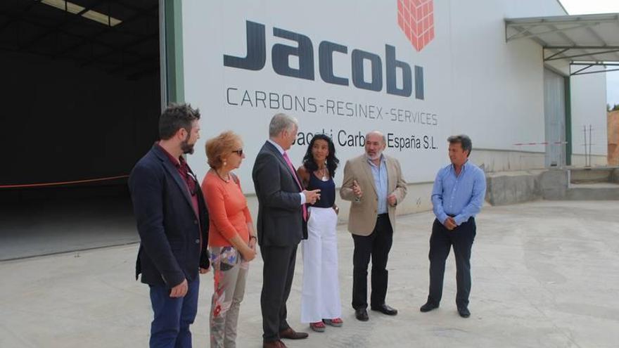 La firma Jacobi Carbons abrirá en octubre su planta de Calatayud