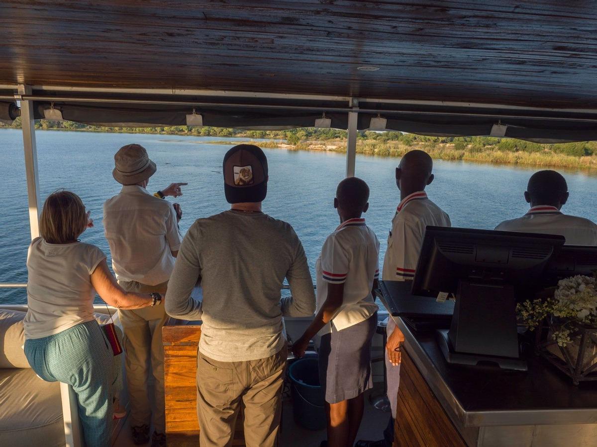 Crucero sobre el río Zambeze