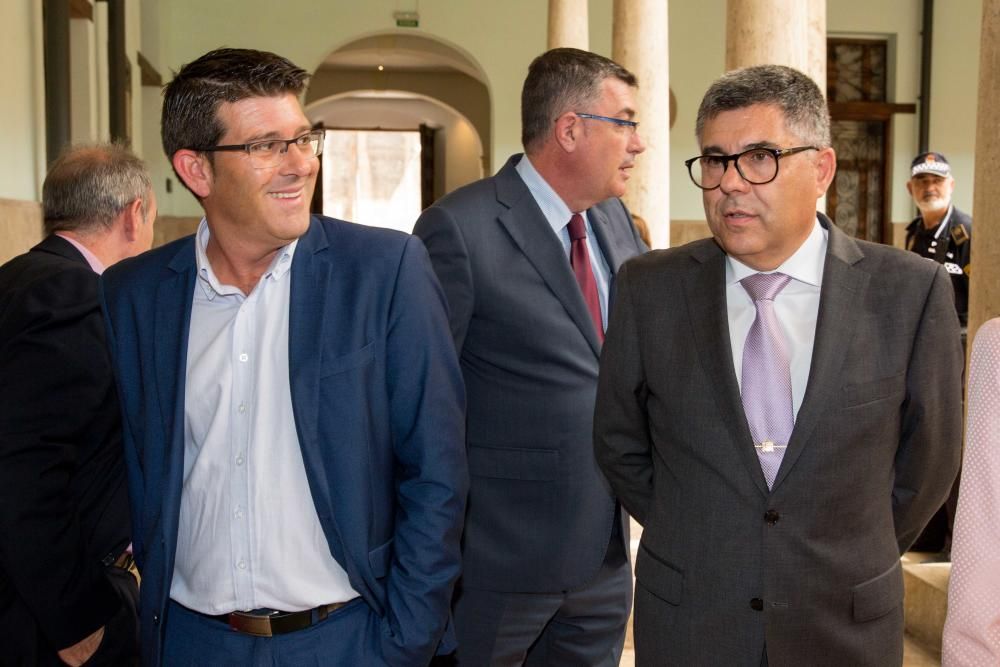 La última aparición pública de Rodríguez, este martes en la toma de posesión del nuevo delegado del Gobierno