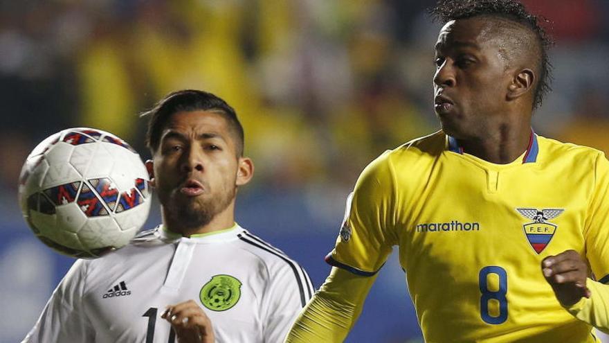 México, primer eliminado tras perder ante Ecuador.