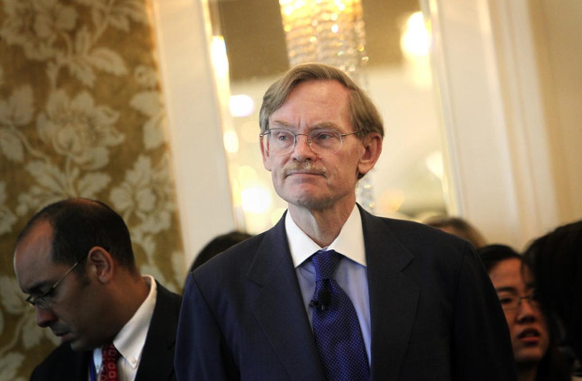 El president del Banc Mundial, Robert Zoellick, aquest dimarts a Singapur.