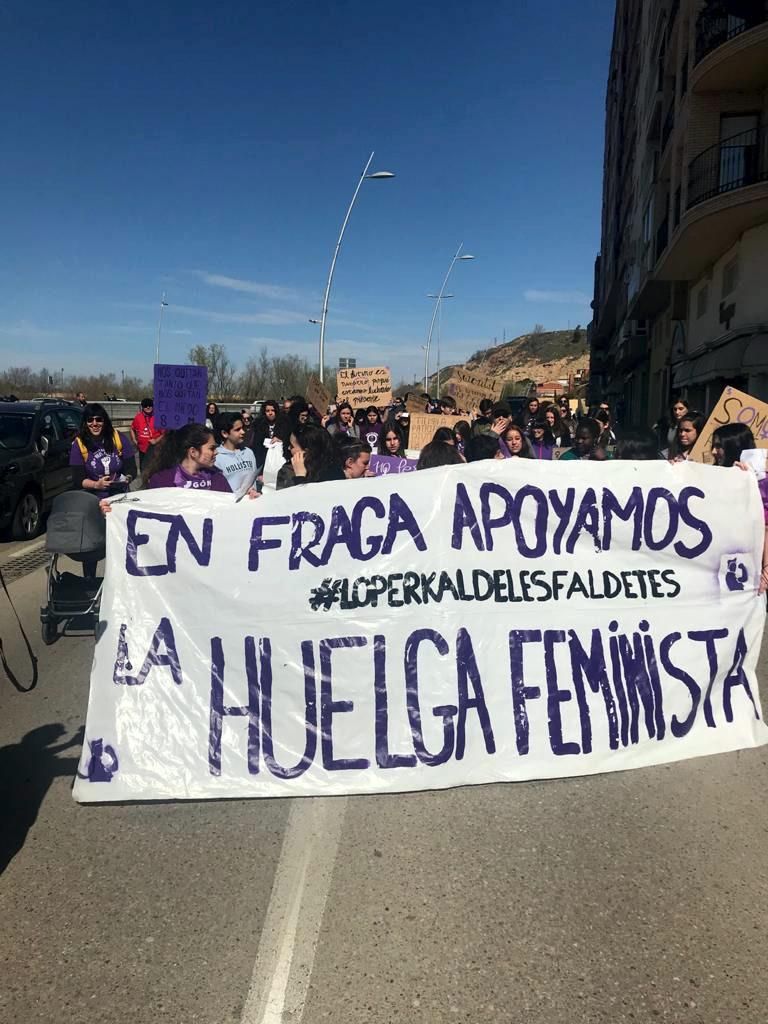 Día Internacional de la Mujer en Fraga