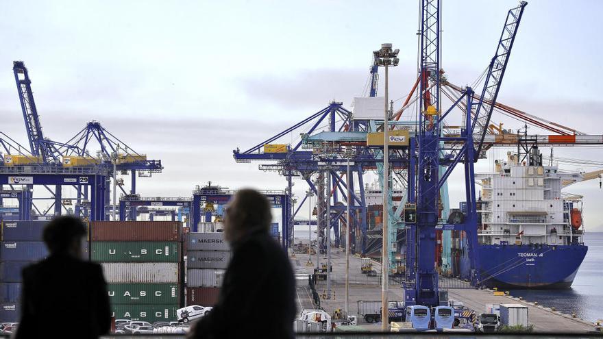 Valenciaport se consolida como cuarto de Europa tras crecer un 12,8 %