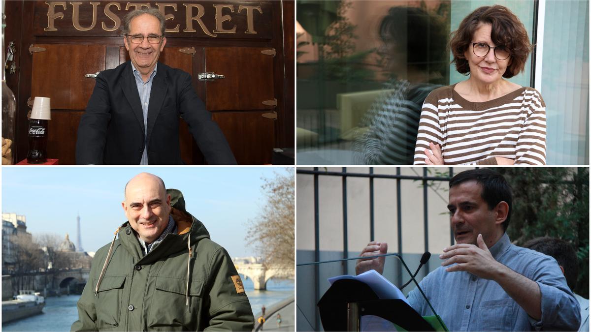 Andreu Claret, Imma Monsó, Xavier Bosch i Eduard Márquez, aspiren enguany a l'Amat-Piniella