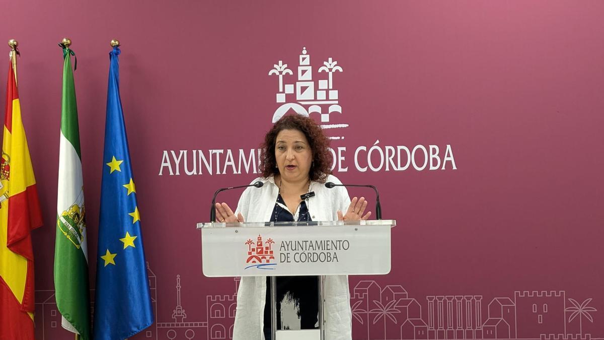 La concejal socialista Alicia Moya.