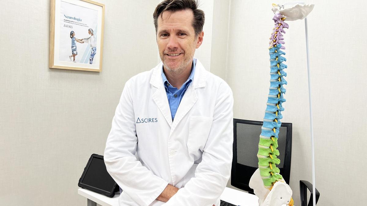 El Dr. Gustavo Fabregat, responsable de la Unidad del Dolor de Ascires.