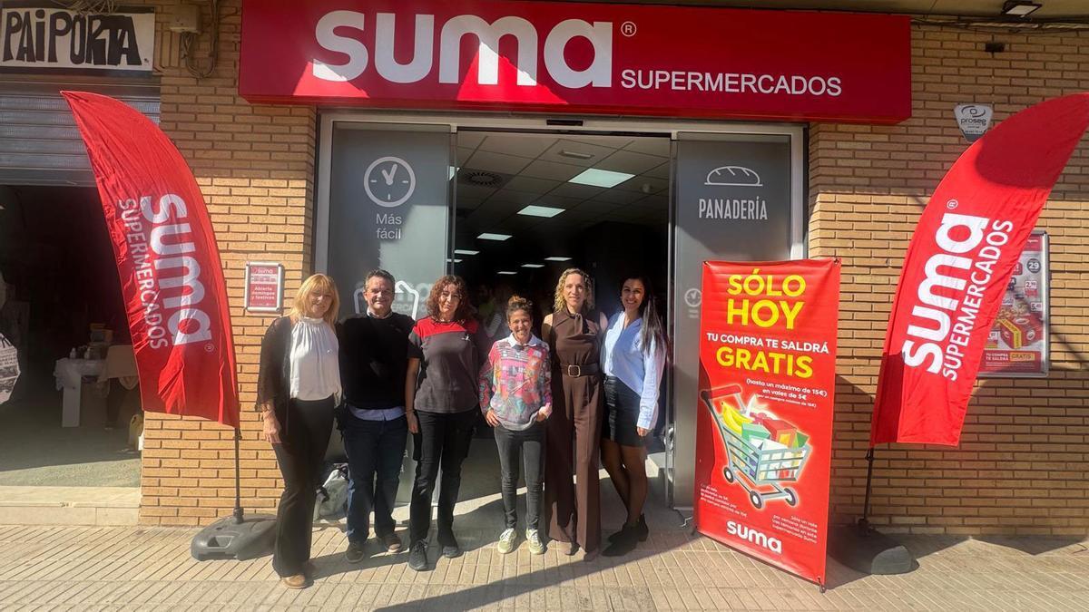 Supermercado Suma en Paiporta.