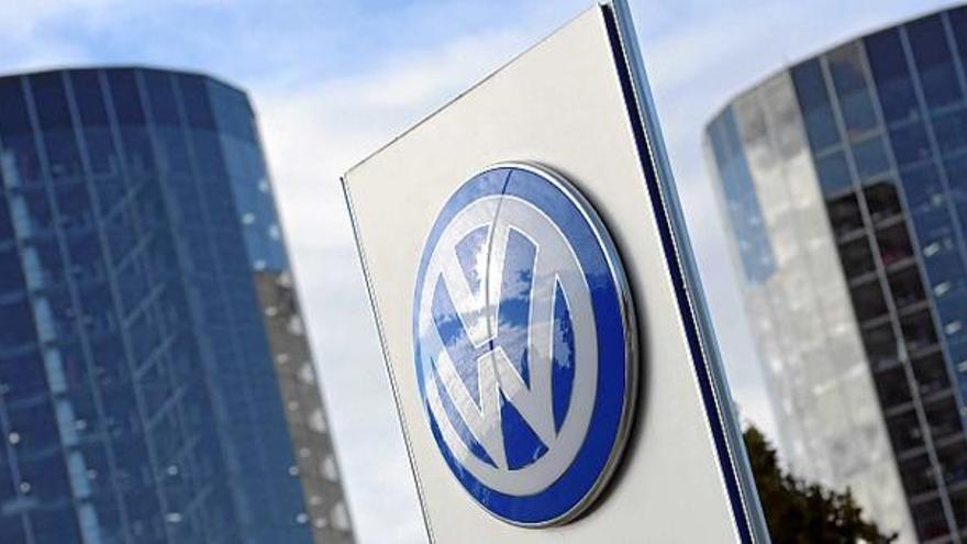 El logotip de Volkswagen a la seu de la companyia, a Wolfswurg