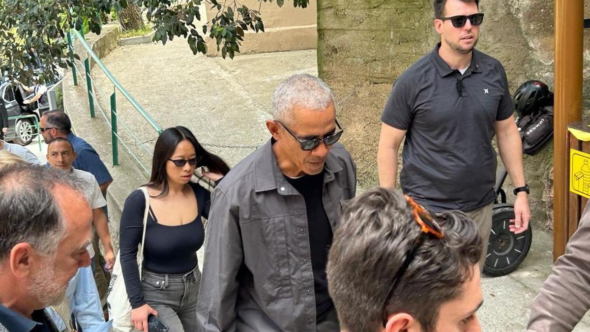 Los Obama visitan Montserrat