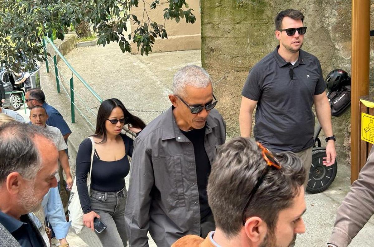 Los Obama visitan Montserrat