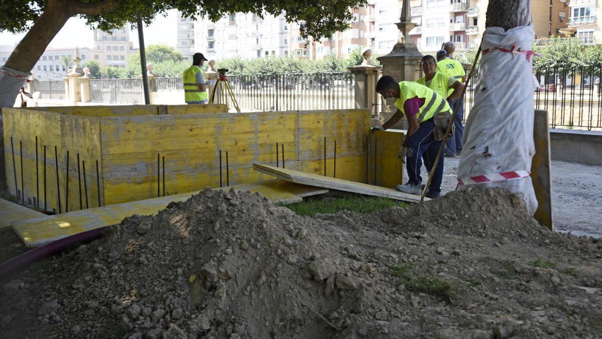 Las obras de la nueva zona verde de Teniente Flomesta ya han comenzado y está previsto que se abra este mismo verano.