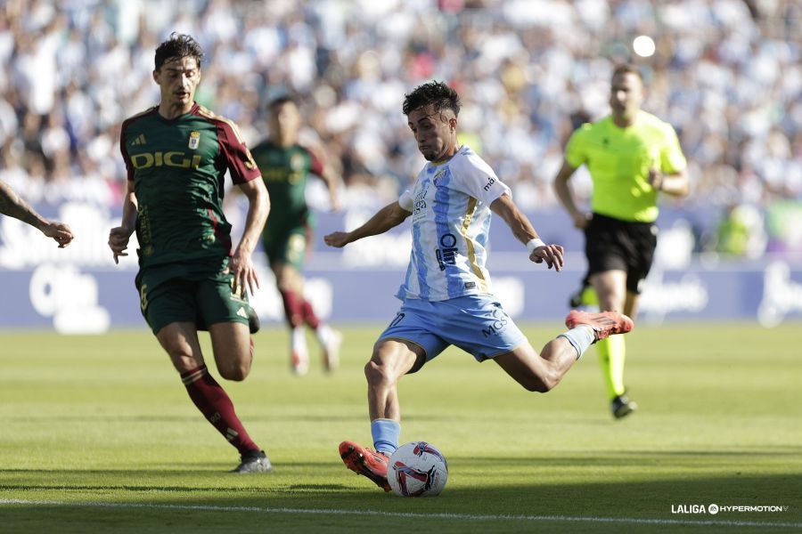 EN IMÁGENES: El empate del Oviedo en su visita a Málaga (0-0)