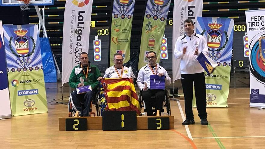 Manuel Candela se proclama campeón de España absoluto de tiro con arco adaptado