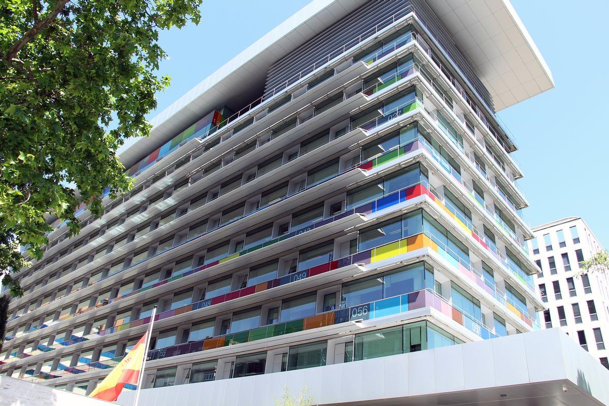 Sede central del Instituto Nacional de Estadística (INE) en Madrid. 