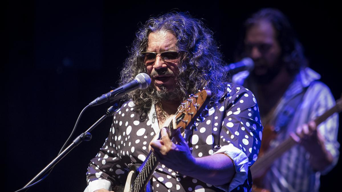 Raimundo Amador en un momento del concierto.