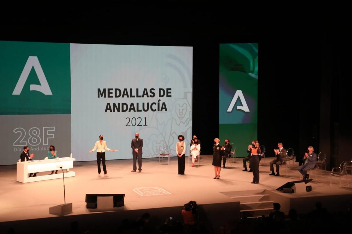 Las imágenes de la entrega de las Medallas de Andalucía y título de Hijo Predilecto