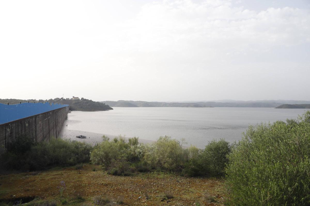 El embalse de La Breña, al 81,4% de capacidad.