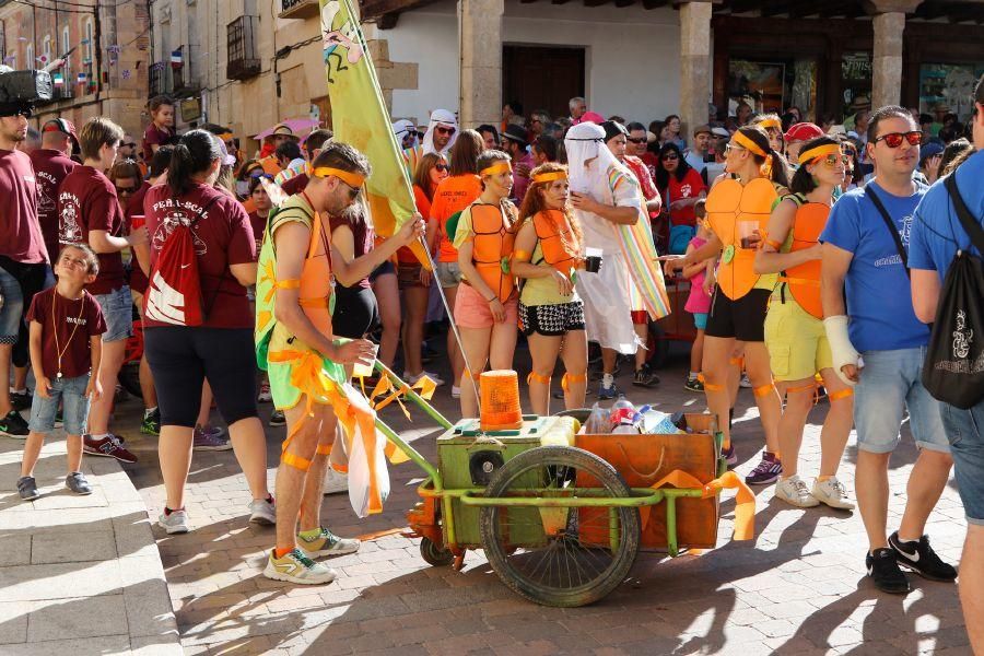 Las peñas inician las fiestas en Fuentesaúco