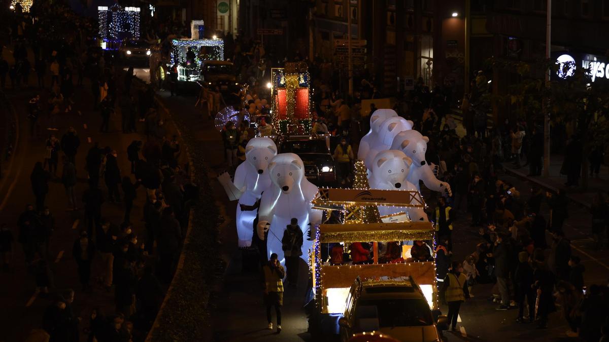 Cabalgata de Reyes en A Coruña, 2022