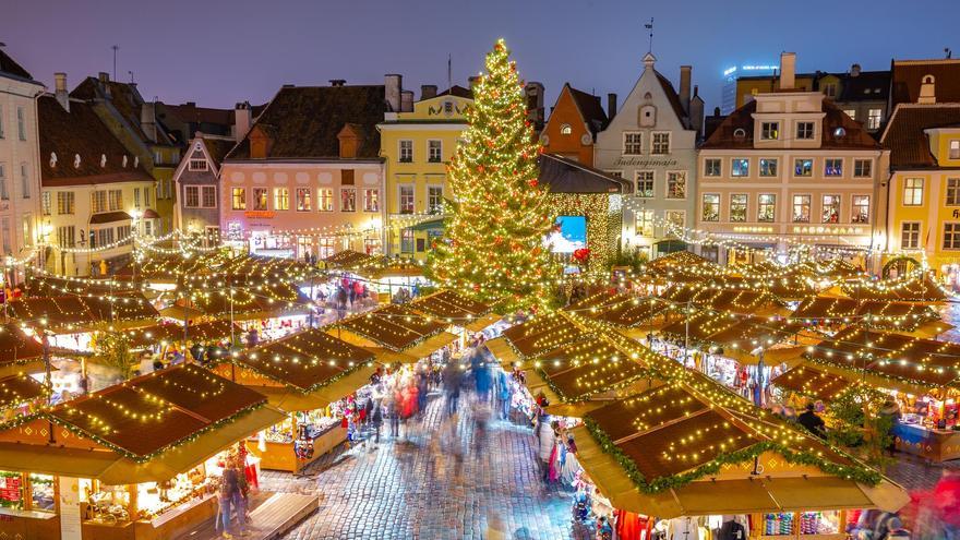 Un recorrido por los árboles de Navidad más bonitos de Europa