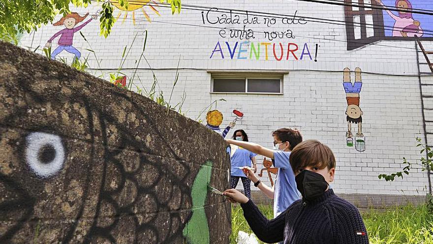 Paleta de cores para disfrutar dos recreos