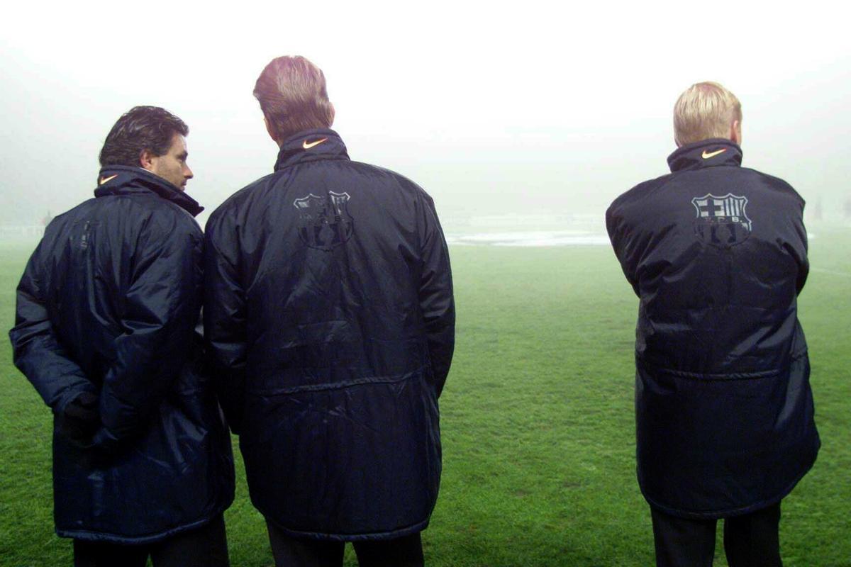 Las fotos que no recordabas de Mourinho en el Barça