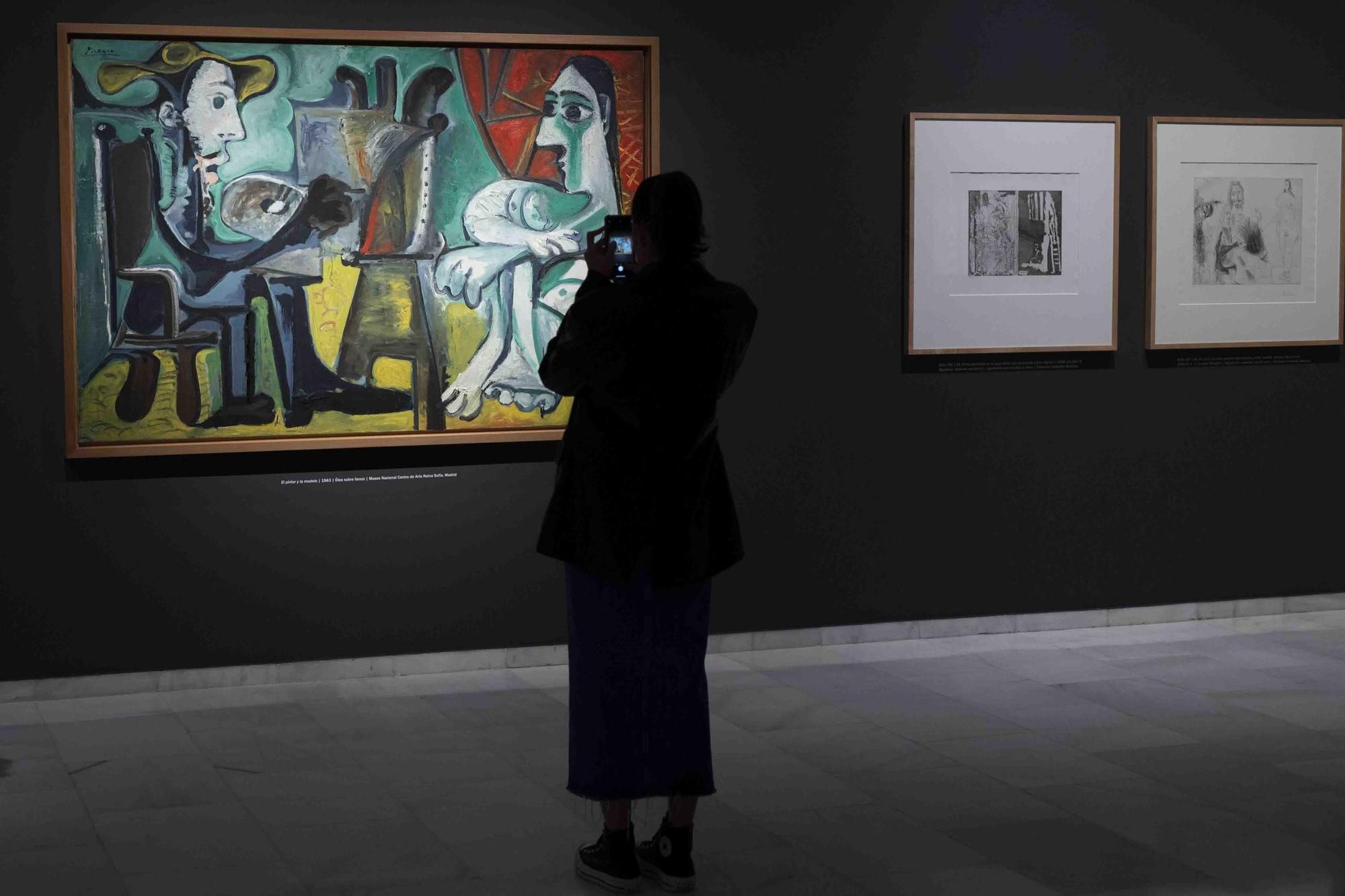 Picasso y la modelo
