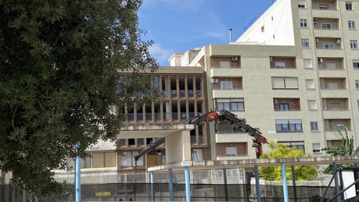 Imagen de archivo de una obra incluida en el Plan Edificant