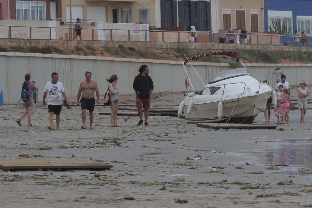 Temporal en Cabo de Palos y La Manga