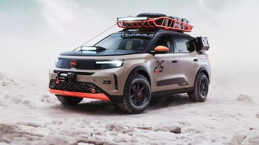 Robusto por fuera y eléctrico por dentro: así es el nuevo Opel Frontera Gravel