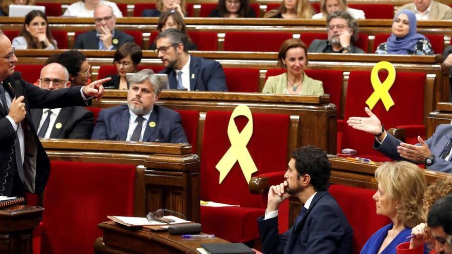 Imagen de archivo del Parlamento catalán.