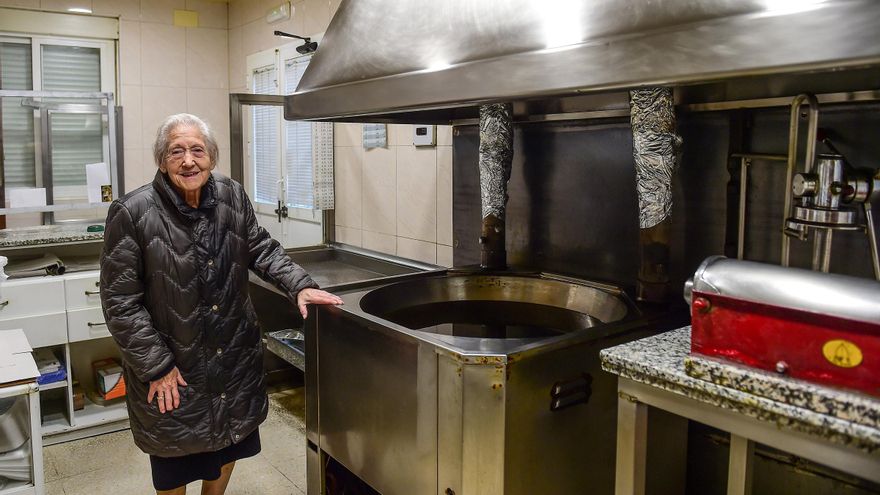 Juana, una vida entre churros en Plasencia