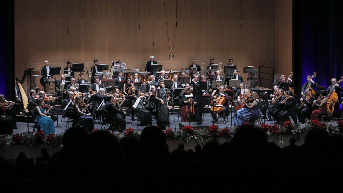 La Orquestra Simfònica de Balears en un concierto de Navidad