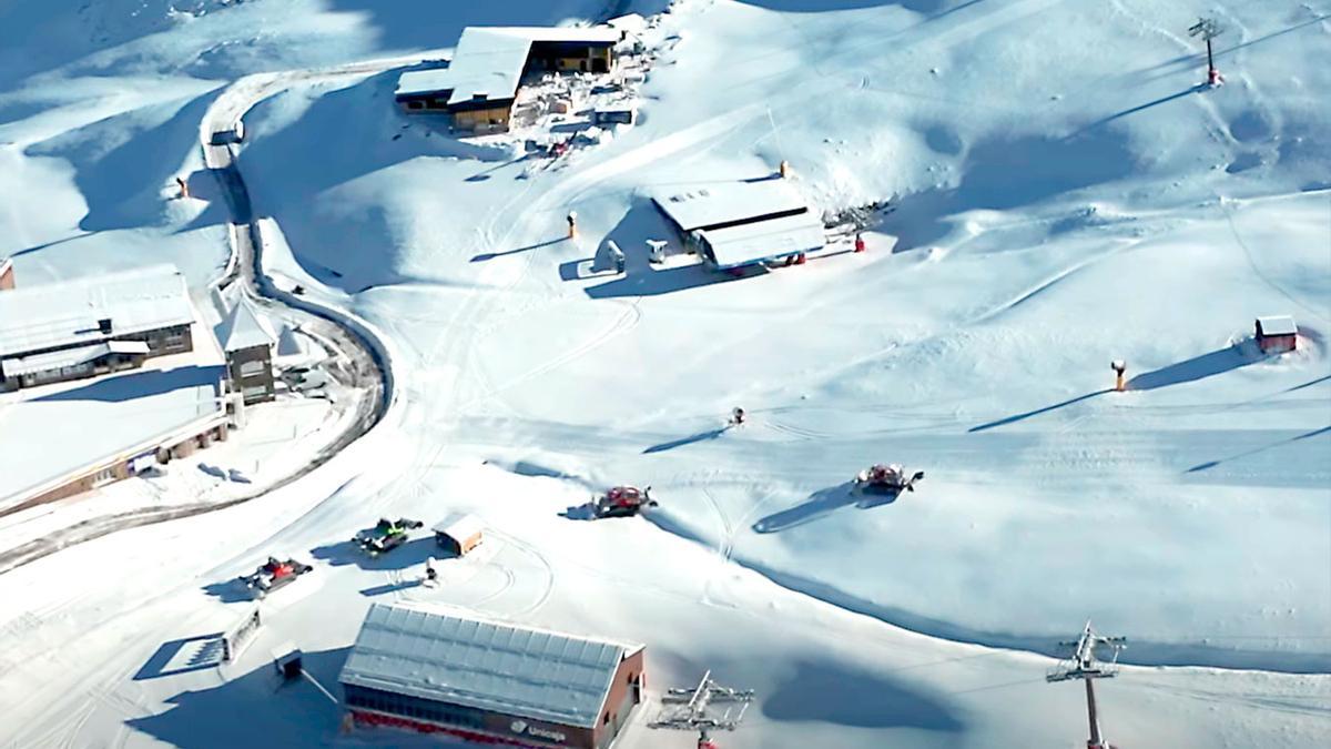 Sierra Nevada este martes 18 de noviembre.