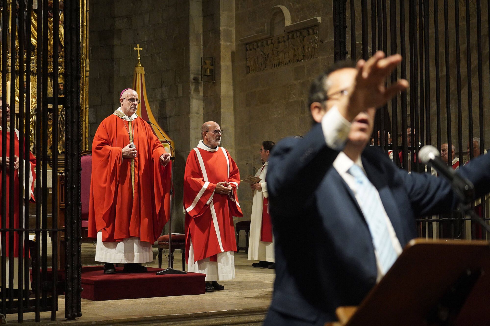 Girona Basílica de Sant Feliu missa de Sant Narcís El Bisbe de Girona evoca Sant Narcís per combatre "la guerra, la fam i la manca d'una vida digna"