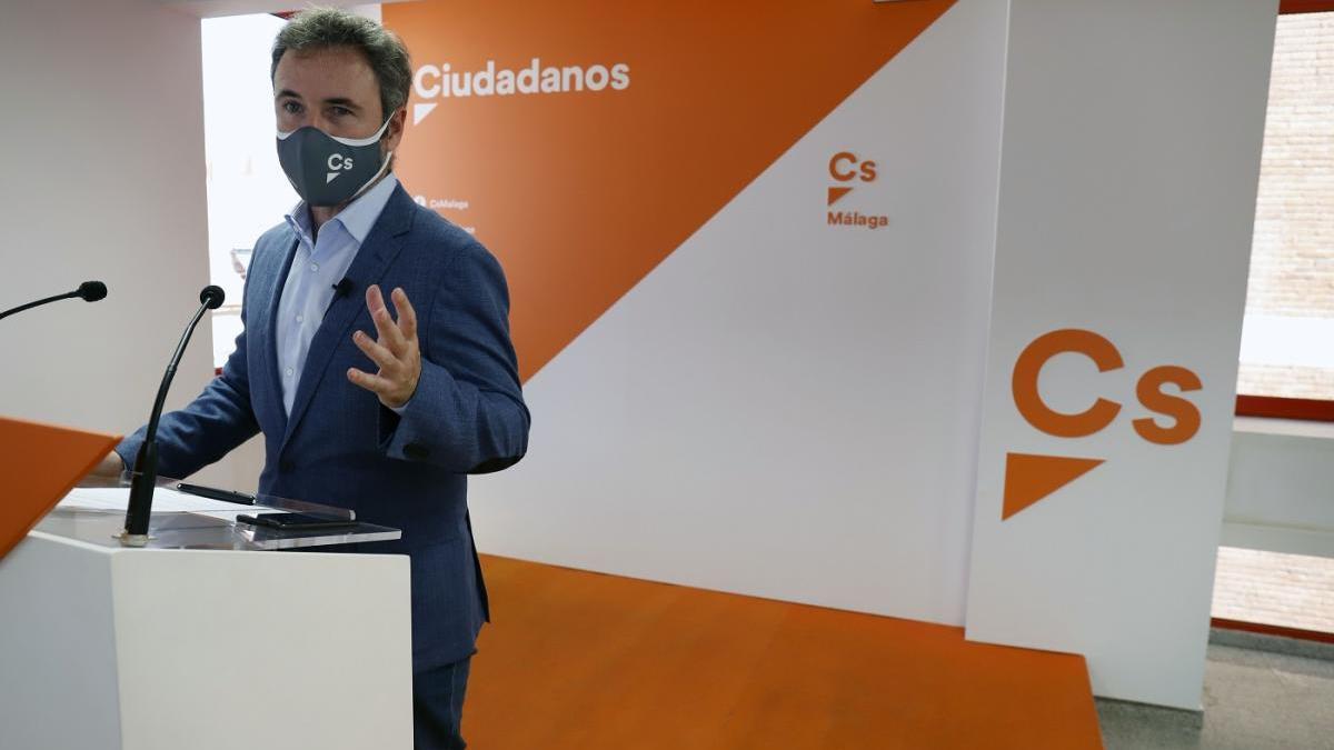 El diputado de Ciudadanos, Guillermo Díaz.