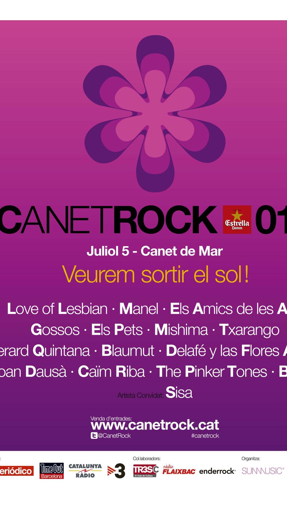 Canet Rock de 1975, 1976, 1977 y 1978