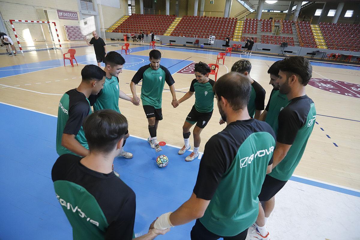 Primer entrenamiento del Córdoba Futsal 2023-2024