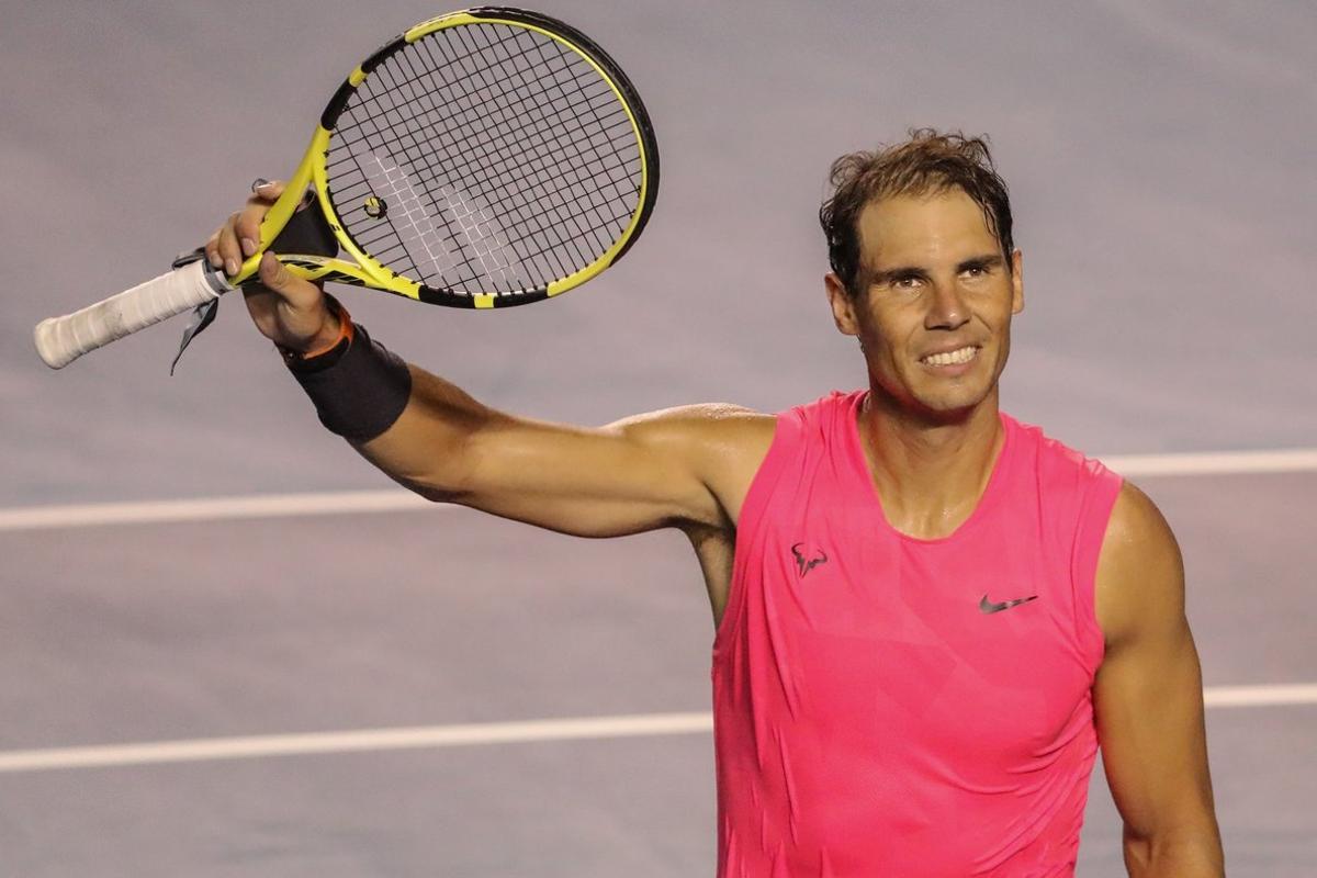 MEX6091. ACAPULCO (MÉXICO), 25/02/2020.- El español Rafael Nadal celebra este martes tras ganar a su compatriota Pablo Andújar, durante un partido del Abierto Mexicano de Tenis celebrado en Acapulco, en el estado de Guerrero (México). EFE/David Guzmán MEX6091. ACAPULCO (MÉXICO), 25/02/2020.- El español Rafael Nadal celebra este martes tras ganar a su compatriota Pablo Andújar, durante un partido del Abierto Mexicano de Tenis celebrado en Acapulco, en el estado de Guerrero (México). EFE/David Guzmán