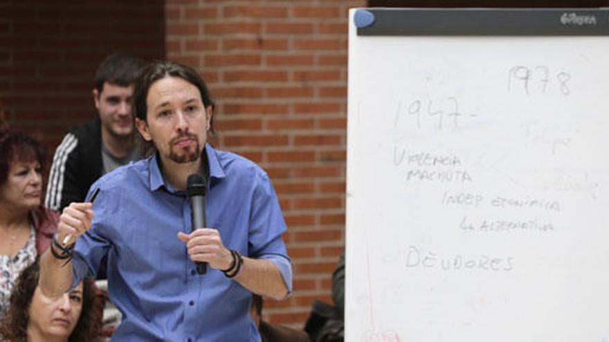 El líder de Podemos, Pablo Iglesias.