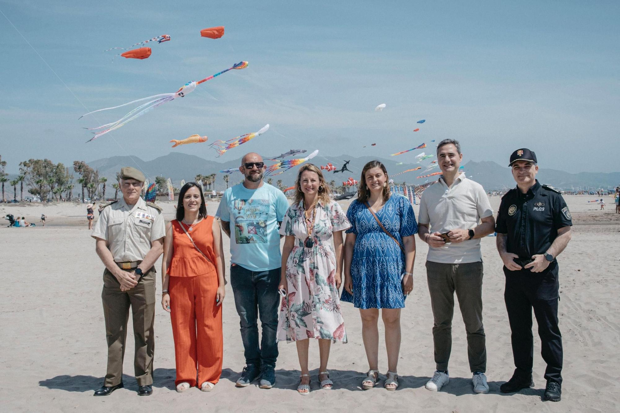 Las imágenes de la primera jornada del espectacular Festival del Viento de Castelló