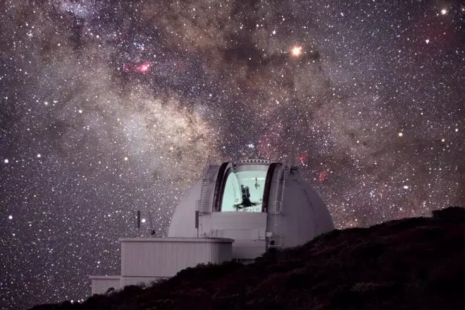 Los telescopios de La Palma echan el cierre a causa del volcán de La Palma