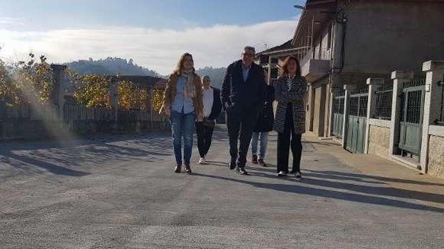 Visita de Marisol Díaz a Leiro. // FdV