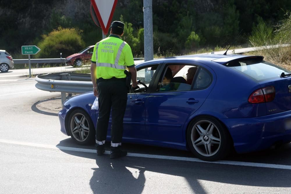 Más de 200 conductores pillados ebrios en Galicia en un fin de semana -Pontevedra lidera el ranking de automovilistas sosprendidos con una copa de más